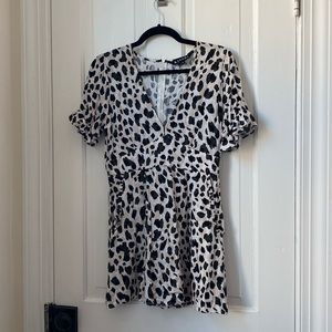 KIVARI leopard print dress size XS